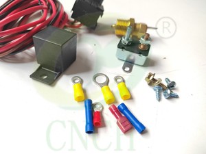 สวิตช์เซ็นเซอร์เทอร์โมสตัท185เปิด175ปิด40A ชุดพัดลมระบายความร้อนหม้อน้ำ - Product Image 2