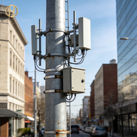 Poteau de télécommunication monopode sur mesure de 20m à 30m