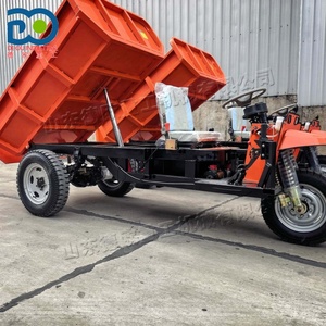 Triciclo Elettrico Industriale per Miniere, con Ribaltabile Idraulico per Trasporto Scorie e Passeggeri in Gallerie Sotterranee - Product Image 6