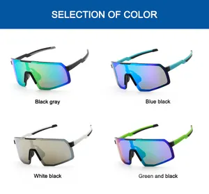 Banglong – lunettes de soleil de cyclisme UV400 pc, unisexe, vélo, sport, vtt