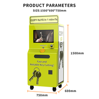 Máquina expendedora de duplicado de llaves automática, personalizada, de autoservicio, directamente de fábrica