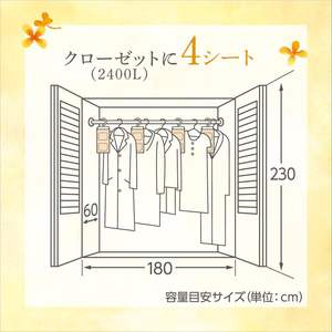 Ampup Deshumidificador Colgante Desechable en Seco y Húmedo con Aroma a Osmanthus, Paquete de 4 para Armario y Guardarropa, Tipo Gel - Product Image 5