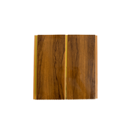 Vente directe d'usine, prix bas, panneaux muraux en PVC à grain de bois décoratifs pour l'intérieur, grille de plafond, panneaux de plafond