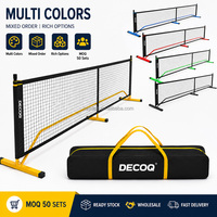 Taşınabilir Dayanıklı Çocuklar İçin Pickleball File Seti Toz Boyalı Çelik Çerçeve Katlanabilir Su Geçirmez PE File Taşıma Çantası OEM ODM