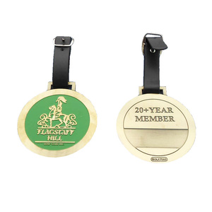 Etichette per Borse da Golf, Targhette con Nome per Mazze da Golf, Regali per Membri da 20 Anni, Accessori per Borse con Cinturino in PVC, Vendita Calda - Product Image 1