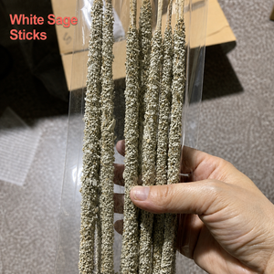 Incienso de Salvia Blanca y Flores de Rosa, Varillas de Incienso Palo Santo, Mezcla Sagrada de Bambú Enrollada a Mano de Combustión Lenta para Purificación y Amor - Product Image 2