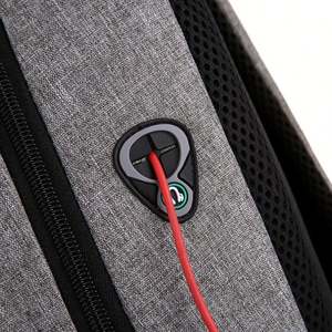 Custom Logo Fashion Waterproof Travel <b>Backpack</b> with USB Large Capacity Laptop <b>Backpack</b> for Students & Business Use - Product Image 6