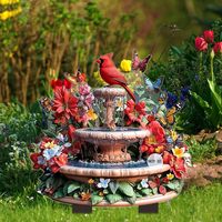 Décoration de jardin 2D en acrylique en forme de papillon, sculptures, ornements, accessoires de jardin pour l'extérieur, l'intérieur, la cour, la pelouse, les plantes en pot (Style A)