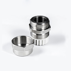 JAR IP68 Protección de cables SS304 SS316 Prensaestopas blindado de acero inoxidable Prensaestopas - Product Image 3