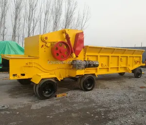 Professional Wood Chipper Crusher Machine Electric Pallet Shredder Shandong 110KW Hammer Mill