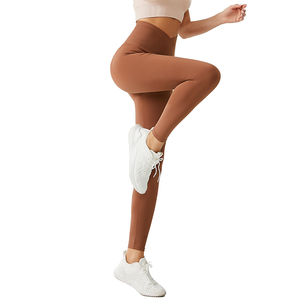 Leggings pour femmes en nylon et élasthanne tricotés personnalisables, épaisseur standard, respirants, décontractés, vêtements d'extérieur pour femmes - Product Image 1