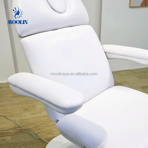 <span class=keywords><strong>Table</strong></span> <span class=keywords><strong>de</strong></span> <span class=keywords><strong>massage</strong></span> électrique MOOLIN <span class=keywords><strong>de</strong></span> luxe pour salon <span class=keywords><strong>de</strong></span> beauté, 3 moteurs, en cuir PU, incurvée, pour cils, idéale pour usage hôtelier - Product Image 3