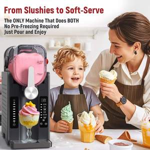 Nueva Máquina Eléctrica para Hacer Helados y Granizados de Acero Inoxidable de 2.6L, Automática, de Alta Eficiencia, Portátil, para Uso Comercial en Panaderías, con Pantalla Táctil - Product Image 2