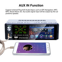 RAM Car Radio FM WIFI Stereo Kit Modelos generales de automóviles con GPS incorporado Pantalla táctil Reproductor MP3/MP4 y control remoto