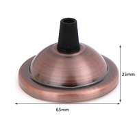 Vintage Edison Light Ceiling Rose Base DIY Ceiling Canopy Plate For Chandelier Lighting Accessories