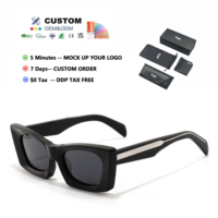 Lunettes de soleil polarisées TAC en acétate de style moderne, monture épaisse de haute qualité, protection solaire pour grands cadres, idéales pour l'extérieur - Vente en gros