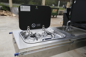 Remolque de Campamento Todoterreno de Lujo 4x4 con Suspensión Independiente, Cocina Extraíble, <span class=keywords><strong>Caravana</strong></span> de Viaje Ligera - Product Image 6