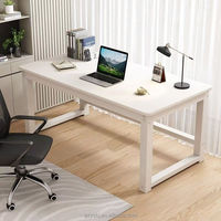 Établi d'écriture simple pour étudiants à la maison Bureau d'ordinateur de bureau de jeu confortable avec tables et chaises pour chambre à coucher Bureau