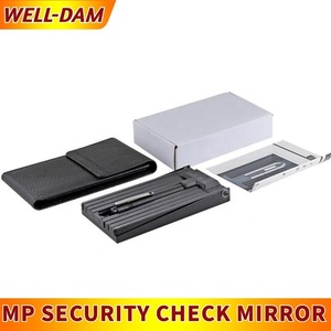 Miroir de poche pliable portable Well-dam MP avec design durable en acrylique, 2 piles AAA pour l'inspection sous le véhicule - Product Image 6
