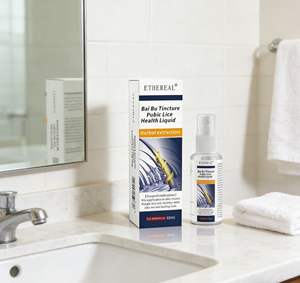 Tintura ETHEREAL Bai Bu para Piojos Púbicos, Líquido para la Salud, Tamaño de Viaje 60ml - Extracción Herbal para Uso Externo - Product Image 2