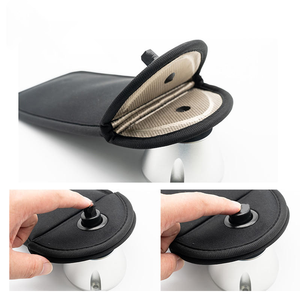 Dispositivo Anti-Furto per Esami con Chiusura Magnetica in Neoprene Faraday, Pulsante di Blocco Nascosto, Isolamento del Segnale, Blocco di Tutti i Segnali Wireless per la Privacy - Product Image 3