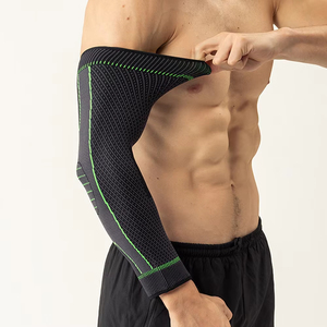 Manchons <span class=keywords><strong>de</strong></span> <span class=keywords><strong>compression</strong></span> pour coudes, pour hommes et femmes, soutien respirant antidérapant pour les tendinites, le coude <span class=keywords><strong>de</strong></span> tennis et l'haltérophilie - Product Image 5