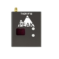 Récepteur vidéo FPV PEAK THOR R78 7 2G 8G 40CH avec écran numérique, module RX sans fil pour drone FPV RC