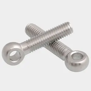 Steel Zinc M 10 Circle Head Hook Bolts DIN 580 Lifting Eye Bolts