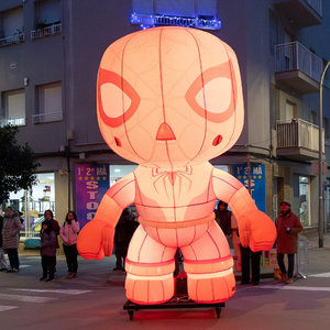 Personajes de Dibujos Animados Inflables Personalizados a Precio de Fábrica, Modelo Inflable de Iron Man <span class=keywords><strong>y</strong></span> <span class=keywords><strong>Hulk</strong></span> con Luz para Desfiles <span class=keywords><strong>y</strong></span> Eventos - Product Image 3