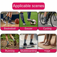 Chaussettes personnalisées pour femmes, antidérapantes, respirantes, en coton doux, pour yoga, pilates, fitness, sport, gym, entraînement, vente en gros