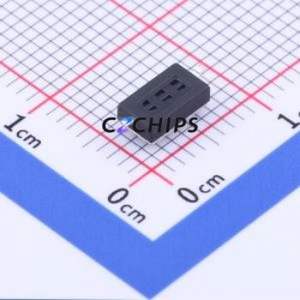 YTSB008A0252502B Tactile Switch SMD,6x3.5mm Switch Single Pole Single Throw Rectangle Button 2.5N Vertical Mount - Product Image 2