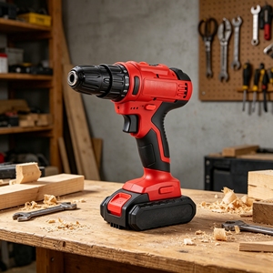 L&P Taladro de Impacto Inalámbrico Recargable de Litio Negro Ajustable de Gran Venta para el Hogar - Product Image 3