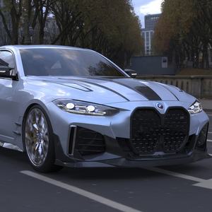 מלא סיבים פחמן יבש מלא חלקים ערכות גוף מלא סט ערכות גוף מול השפה האחורי של מכסה המנוע עבור <span class=keywords><strong>bmw</strong></span> i4 - Product Image 3