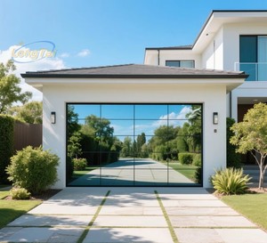 <span class=keywords><strong>Porte</strong></span> <span class=keywords><strong>de</strong></span> <span class=keywords><strong>garage</strong></span> sans cadre en aluminium LONG TAI avec isolation contre le sable et la poussière, entièrement scellée sur les bords - Product Image 2