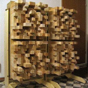 Bảng Khuếch Tán 3D <span class=keywords><strong>Auditorium</strong></span> <span class=keywords><strong>Sound</strong></span> <span class=keywords><strong>Diffuser</strong></span> Gỗ Rắn Âm Tường Khuếch Tán - Product Image 4