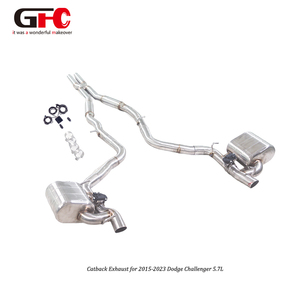 Système d'échappement cat-back professionnel à soupapes pour <span class=keywords><strong>Dodge</strong></span> <span class=keywords><strong>Challenger</strong></span> 3.6L, compatible directement avec les caches décoratifs d'origine - Product Image 2
