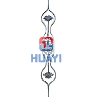 Poste de hierro fundido y forjado decorativo para escalera de caracol, para herrajes de puerta, ecológico, duradero y antirrobo.
