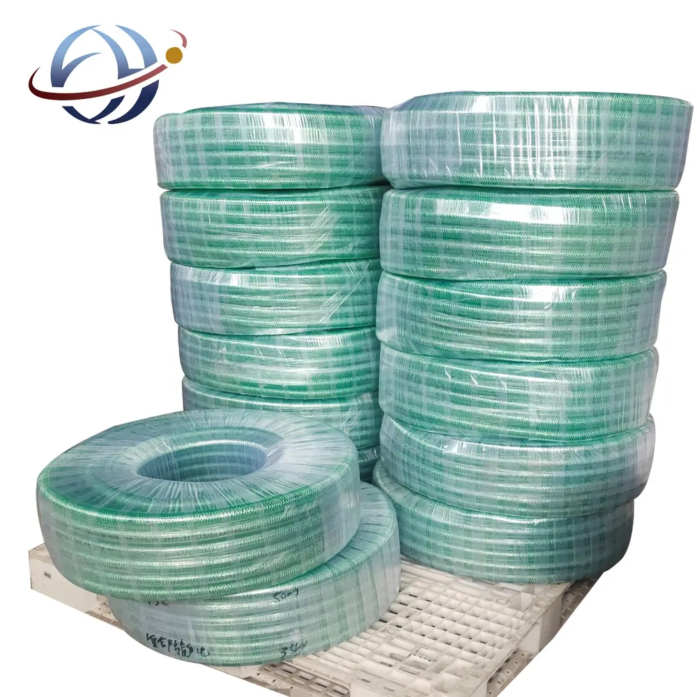 Transparent PVC Pipe Anti-static Steel Wire Reinforced Hose Oil Conveying pumping mud Steel Wire Pipe