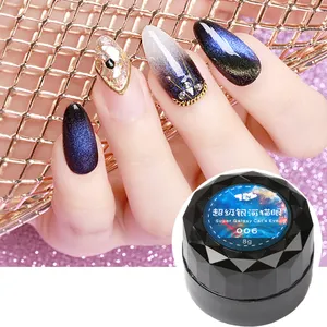 Fn Global Fashion Wholesale 6 Colour 9D Cat Eye Gel Nails Polish Soak Off Uv Gel
