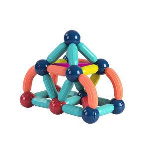 Bâtons de construction magnétiques, jouet magnétique coloré pour enfants - Product Image 4