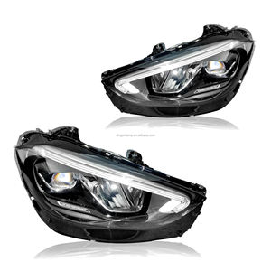 ไฟหน้า LED สำหรับรถยนต์ C Class C206 W206 ปี 2021-2024 ระบบไฟส่องสว่างยานยนต์ C200 C260 C300 C180 โคมไฟหน้ารถยนต์ - Product Image 2
