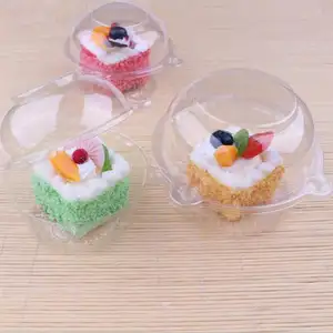 Cupcake Storage Boxes Dessert Holders For Party Cupcake Containers Disposable Independent Cake Cup Combination