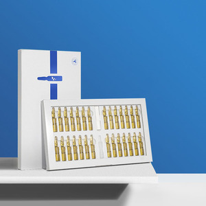 Célula-tronco 2ML 28PCS Ampola Rosto Soro Anti Envelhecimento Clareamento Rosto Soro Nicotinamida Colágeno Soro Ácido Hialurônico Essência Da Pele
