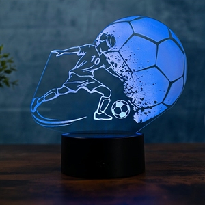 Customize Luminous Lamp Unique Room Decoration and Commemorative Gift <b>Plug</b>-In LED Night Light for Sports - Product Image 1