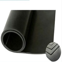 Feuille de caoutchouc SBR NBR CR EPDM de qualité supérieure 3 mm