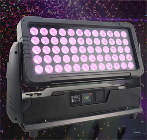 600W RGBW 4IN1 LED 홍수 빛 <span class=keywords><strong>DMX</strong></span> 야외 방수 세척 Light-IP65 등급 도시 색상 벽 세탁기 빛 - Product Image 1