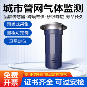 Détecteur de fuite de gaz enterré Zhong'an 60x60x90mm, capteur d'alarme souterrain pour la sécurité des pipelines - Product Image 4