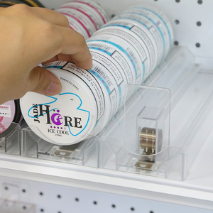 Boîte à Cigarettes Ronde de Gros Emballage en Plastique pour Tabac de Qualité Alimentaire Fabricant Organisateur Circulaire pour Chewing-Gum Poussoir à Snus - Product Image 2