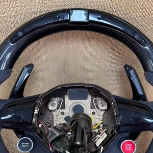 Utilisé pour Volkswagen <span class=keywords><strong>Golf</strong></span> 8 Polo GTI Modification de volant, volant en fibre de carbone à diode électroluminescente en carbone forgé - Product Image 6