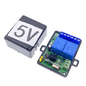 Interruttore Telecomandato Wireless Universale 433M Controllo Accessi Elettrico DC 5V 12V <span class=keywords><strong>Modulo</strong></span> Ricevitore Relè a <span class=keywords><strong>1</strong></span> Via <span class=keywords><strong>2</strong></span> Vie + Trasmettitore - Product Image 2